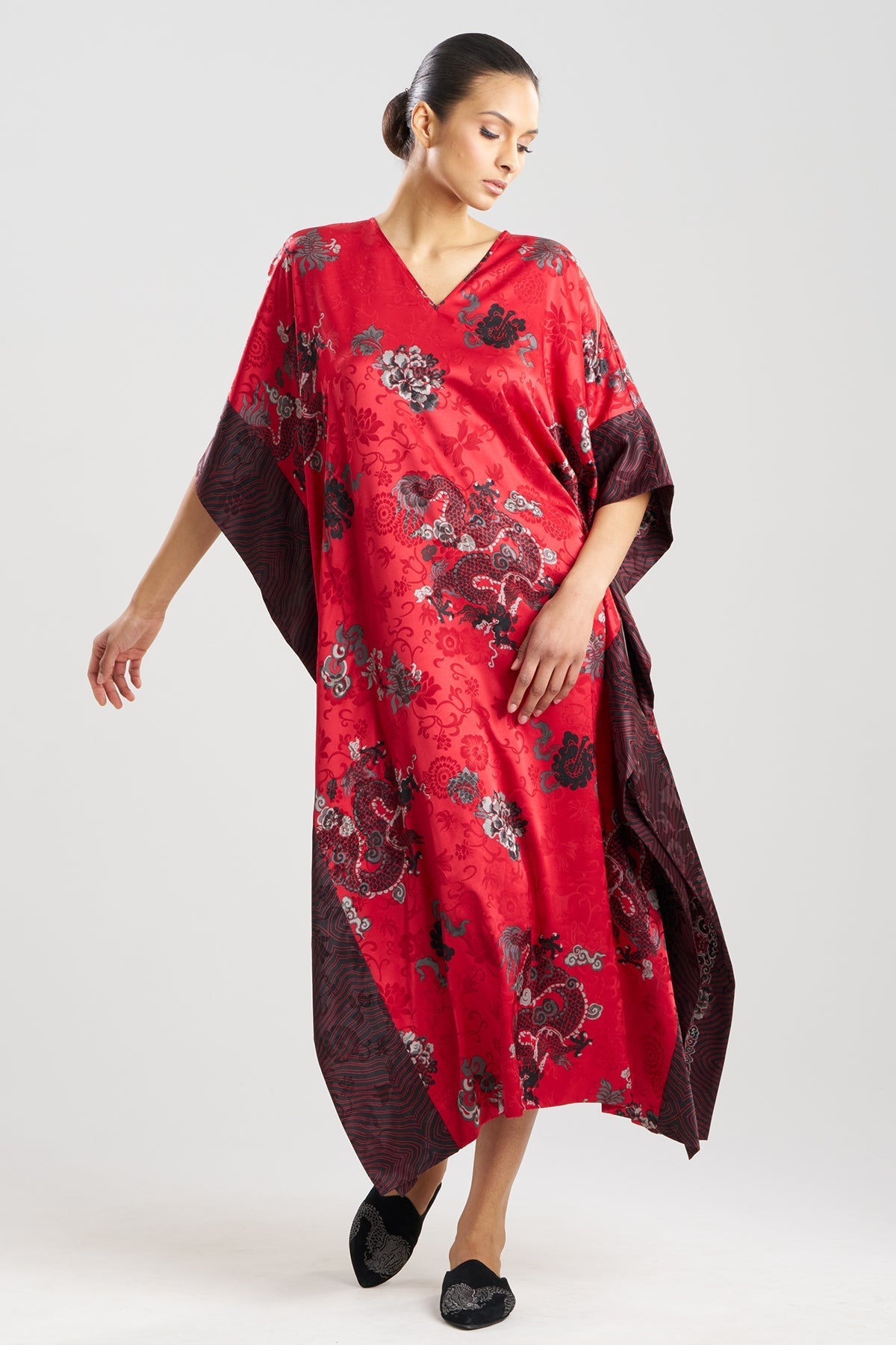 Imperial Dragon Jacquard Caftan