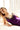 Lolita Lace Trim Silk Cami PJ - imperial purple/ash black