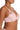 Love Lace Full Coverage Plunge T-Shirt Bra - Pink Pearl/Warm White