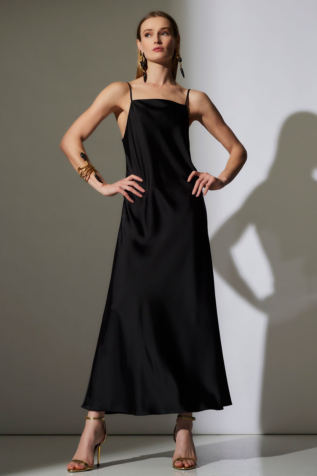Luxe Charmeuse Slip Dress
