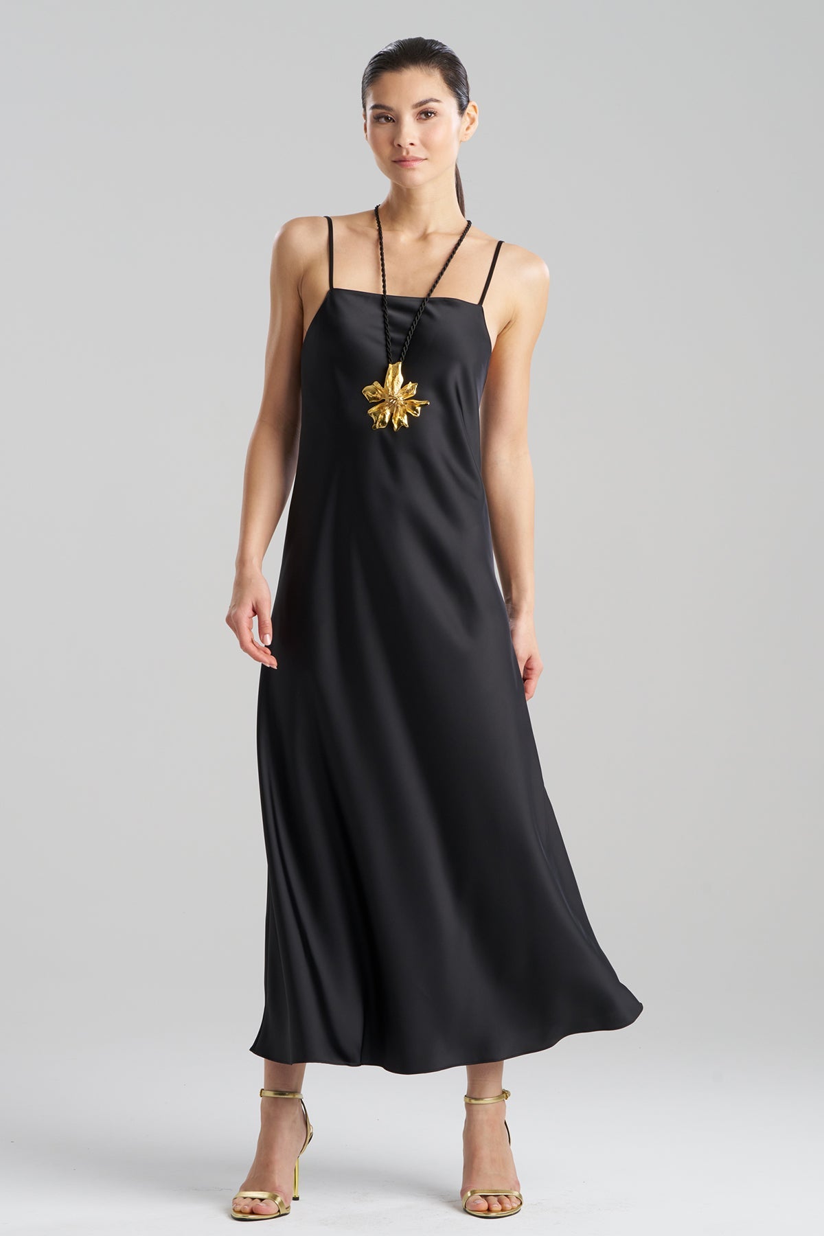 Luxe Charmeuse Slip Dress