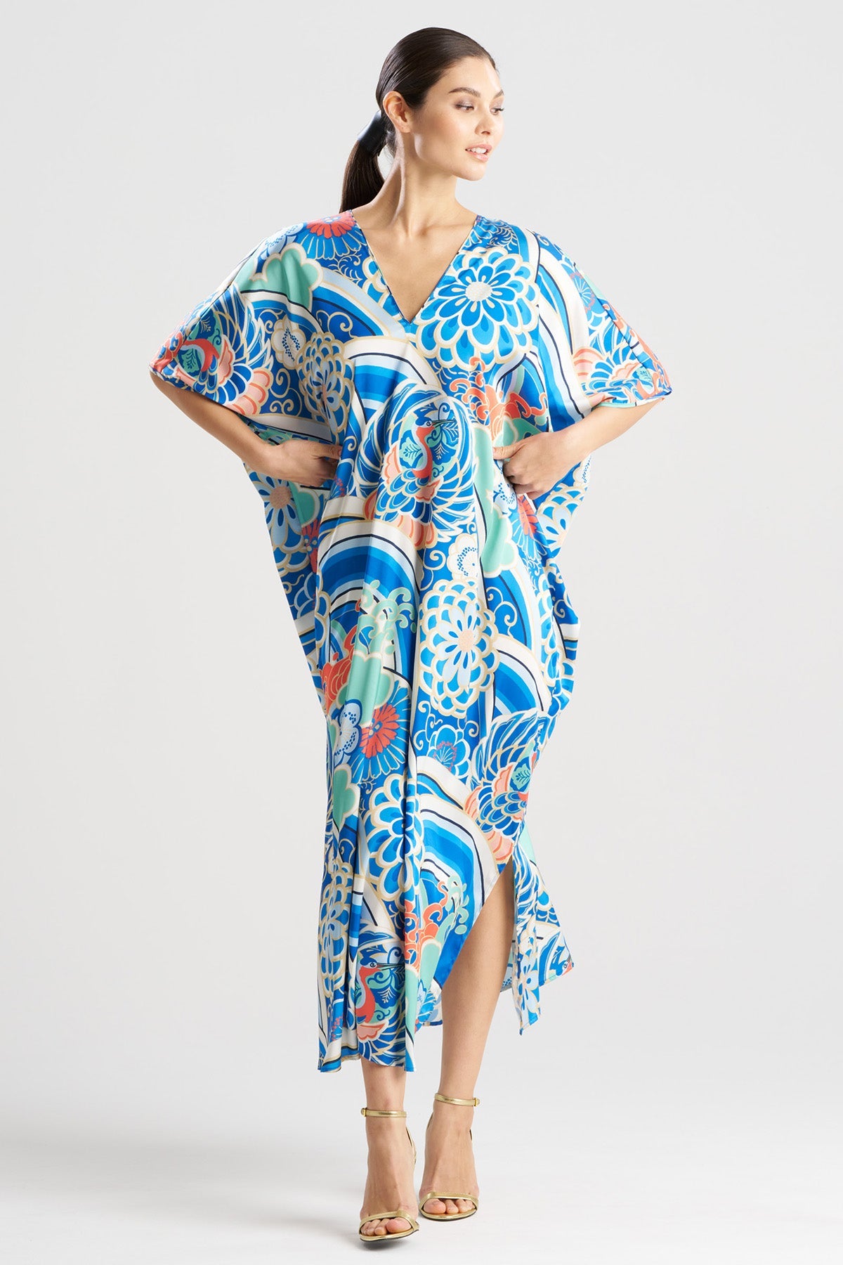 Medallion V-Neck Caftan