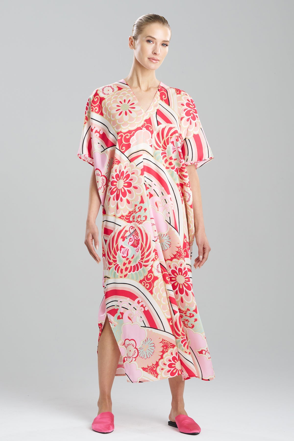 Medallion V-Neck Caftan