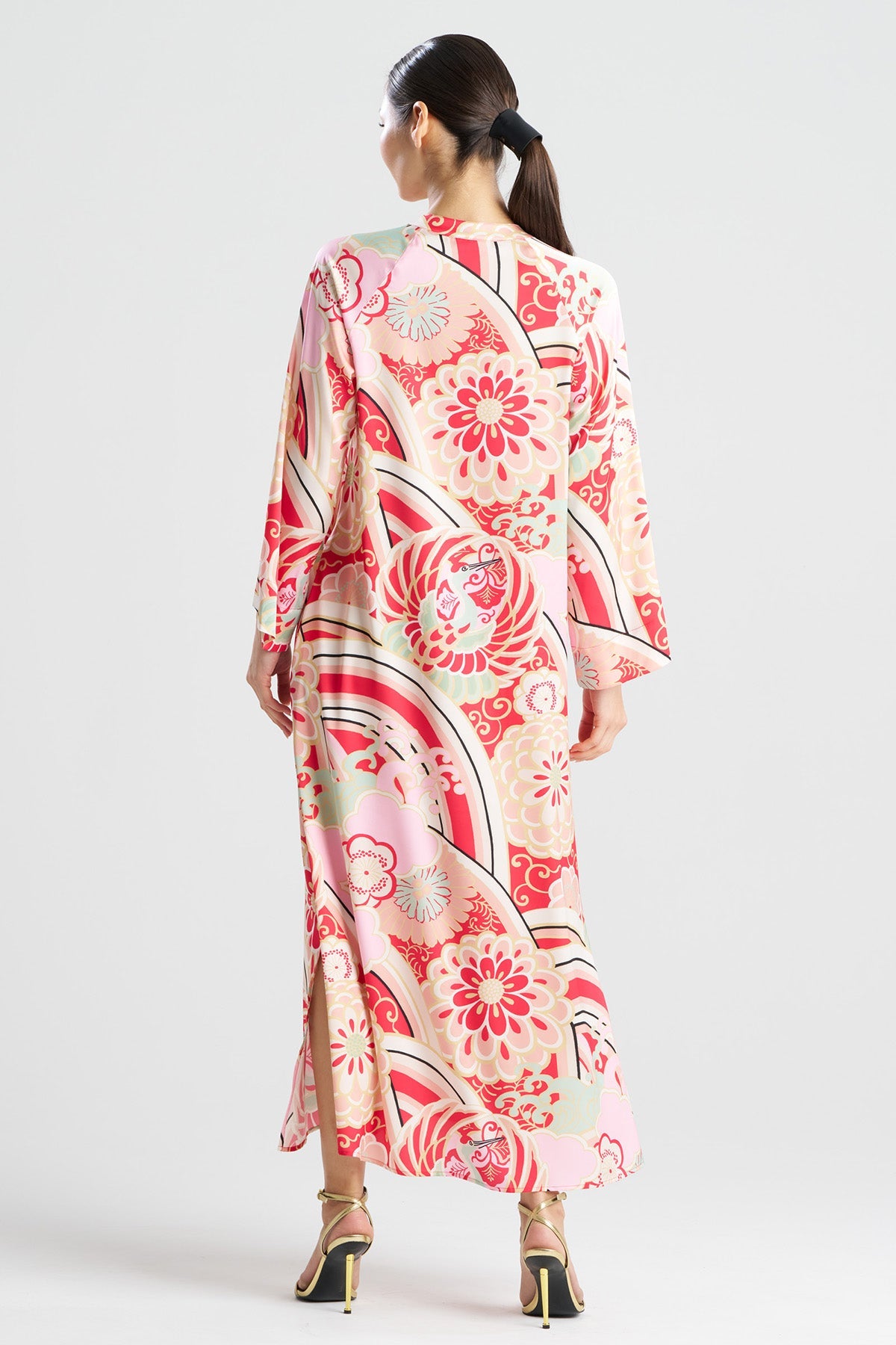 Medallion Zip Caftan