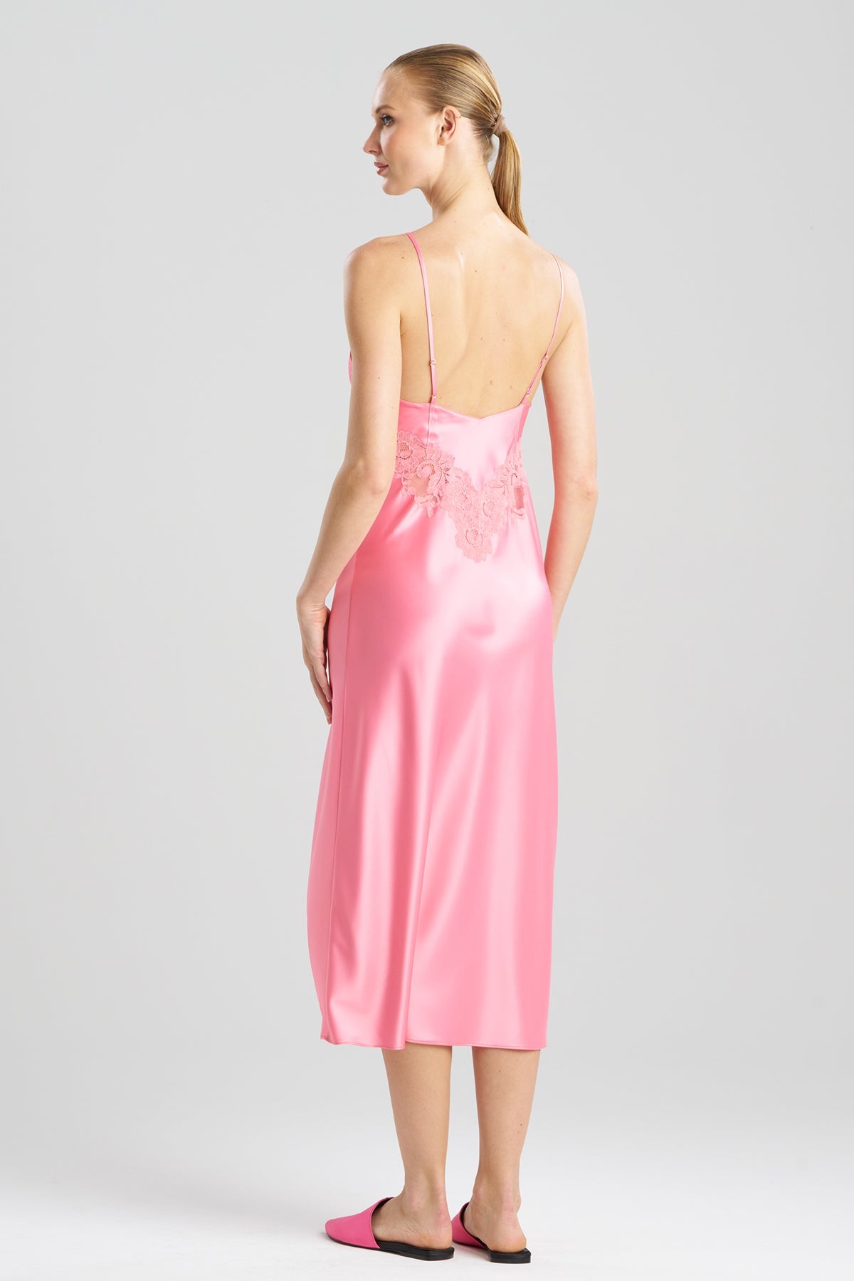 Peony Glamour Slip Dress