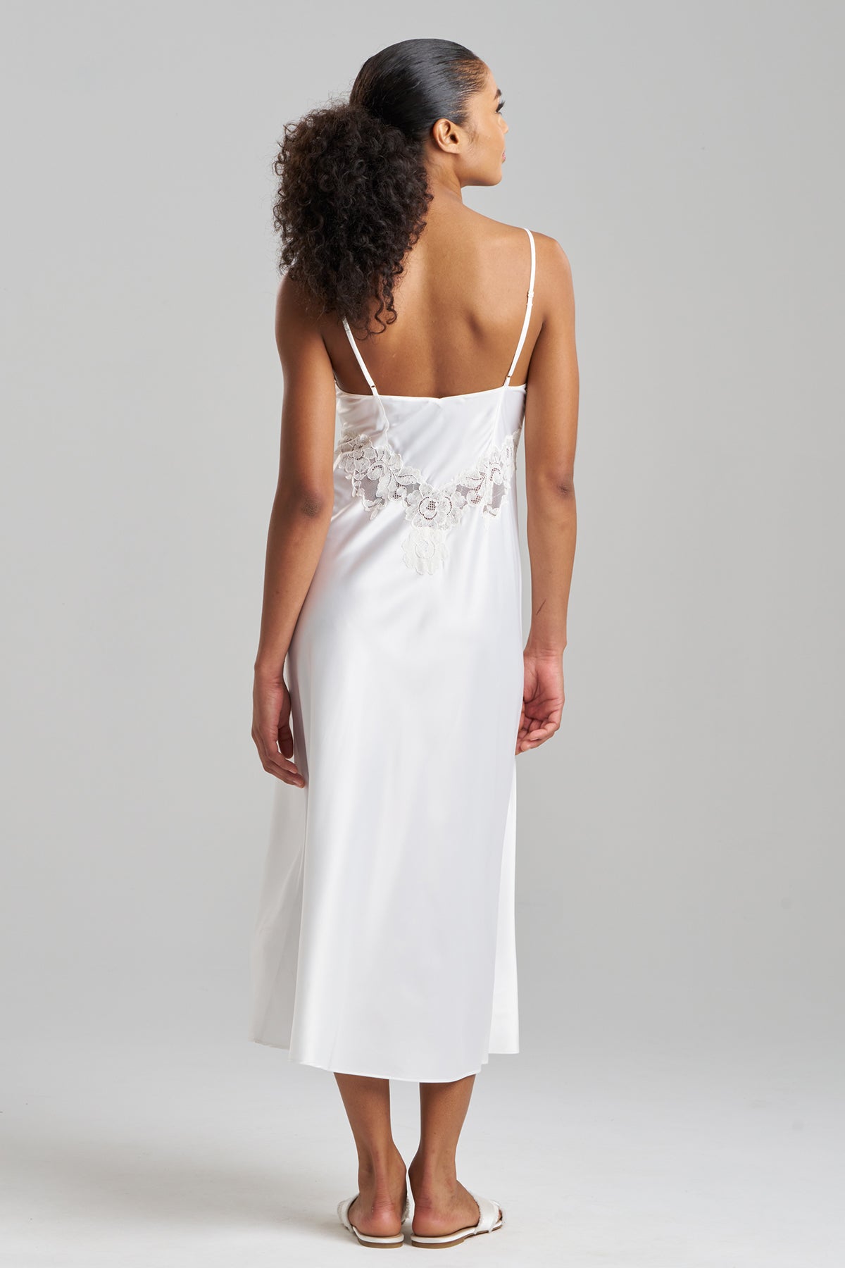 Peony Glamour Slip Dress