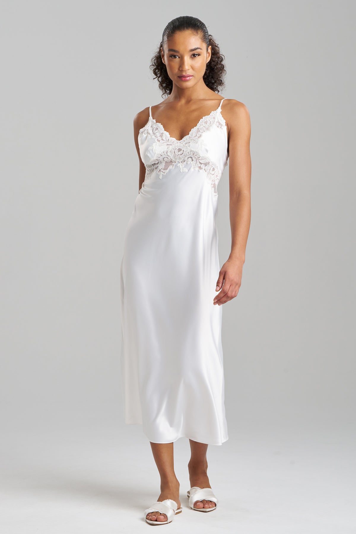 Peony Glamour Slip Dress