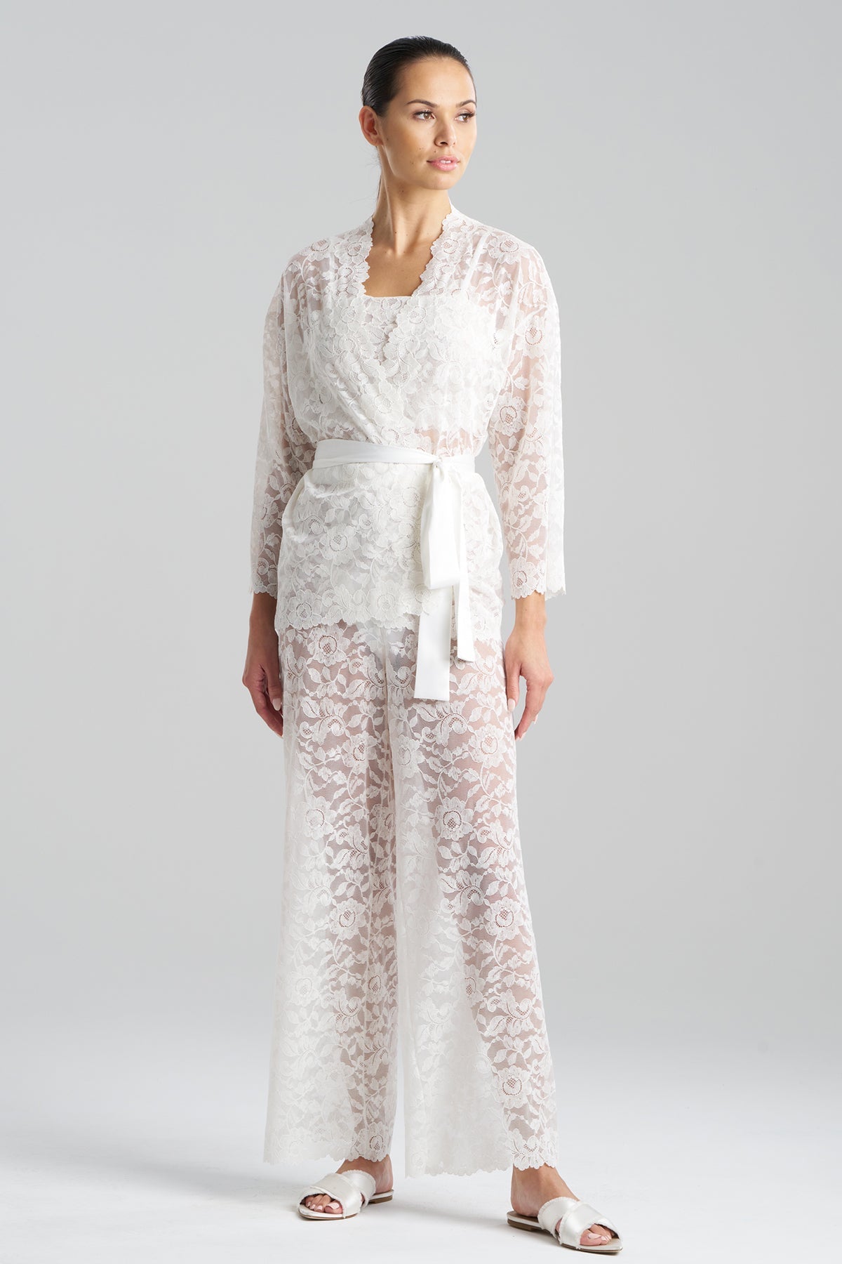 Peony Allover Lace Wrap