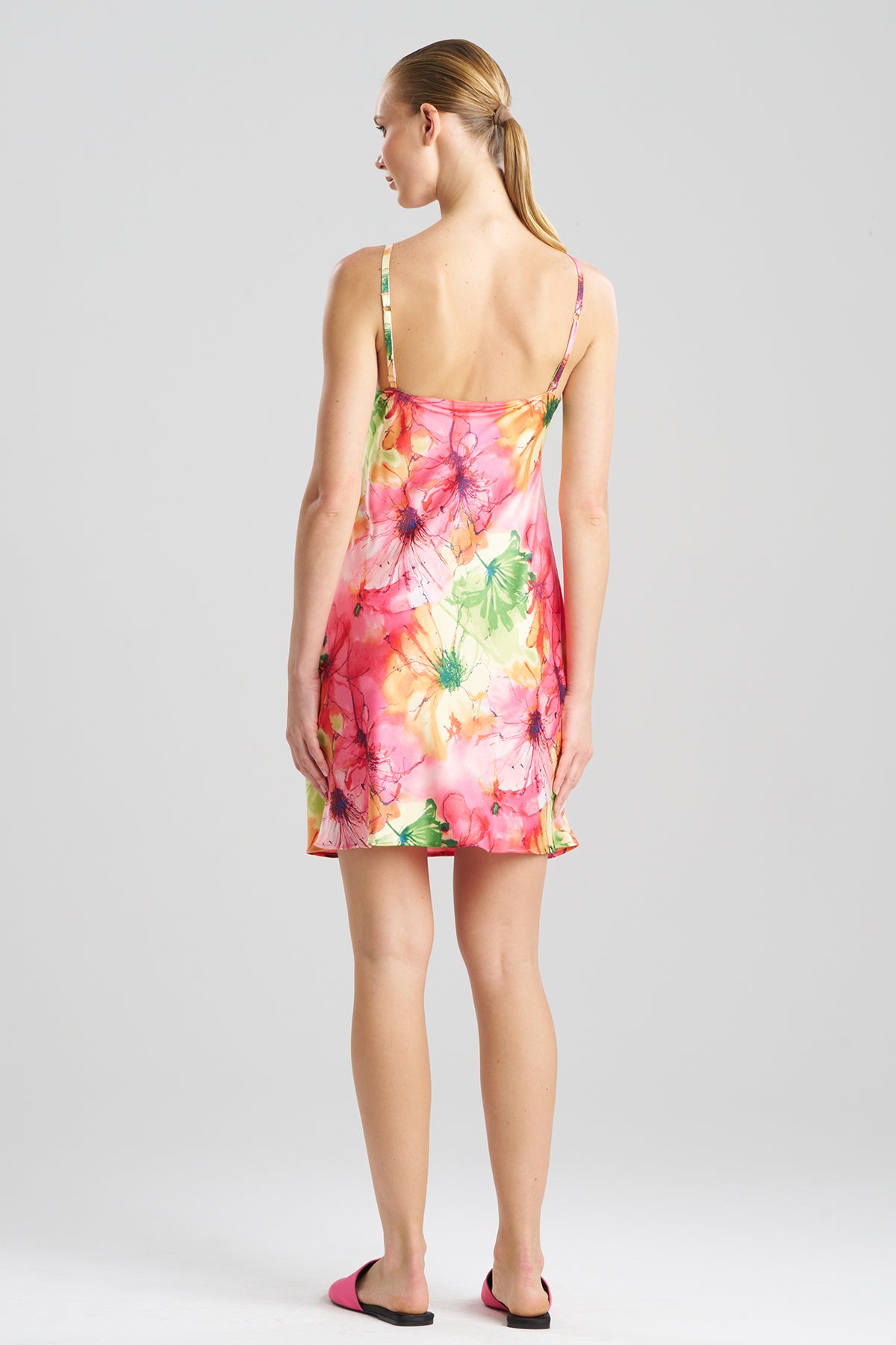 Radiance Satin Chemise - multi