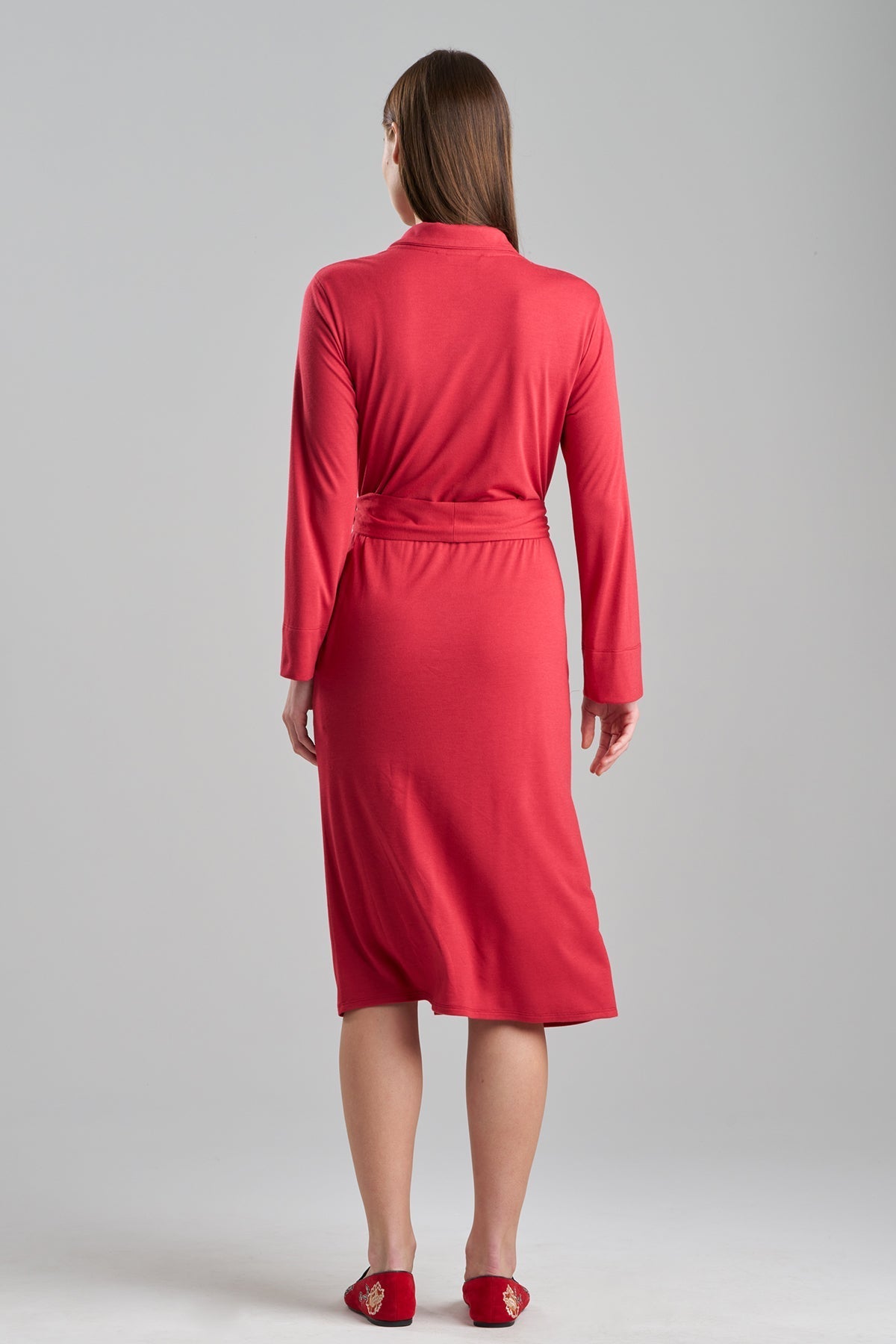 Shangri-La Embroidered TENCEL™ Robe