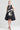 Tech Cotton Taffeta Asymmetric Dress