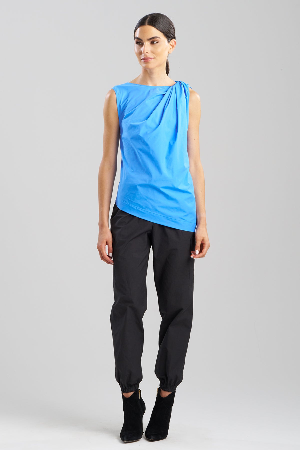 Techno Poplin Origami Top