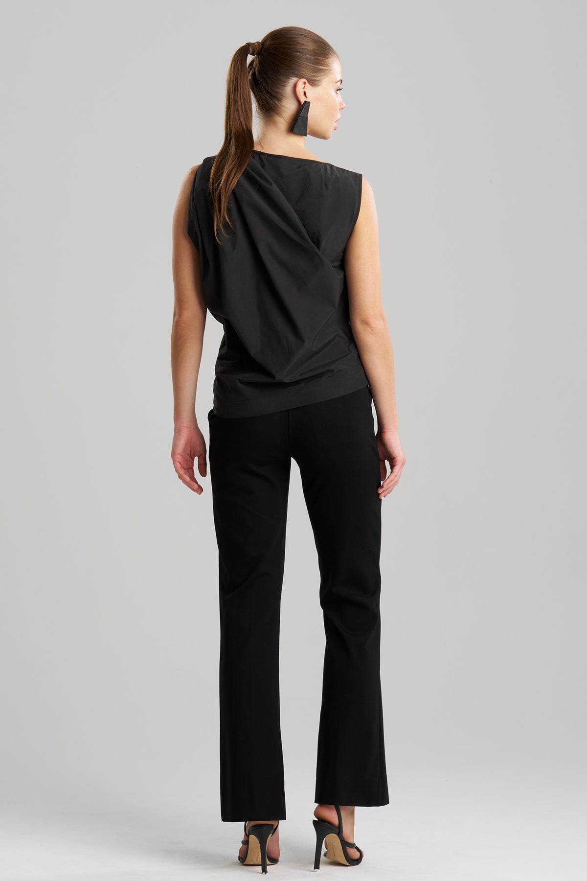 Techno Poplin Origami Top