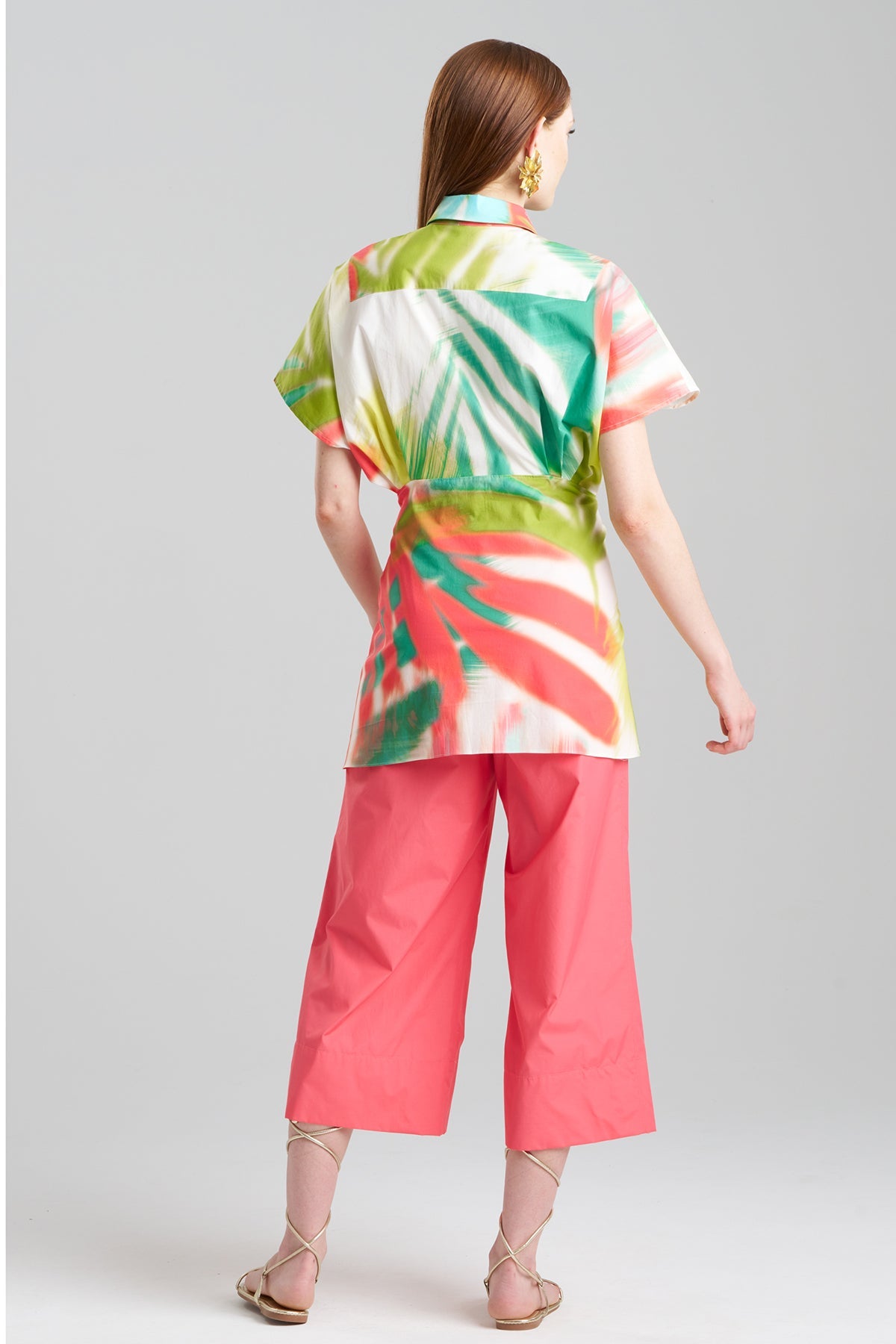 Usami Cotton Kimono Wrap Shirt