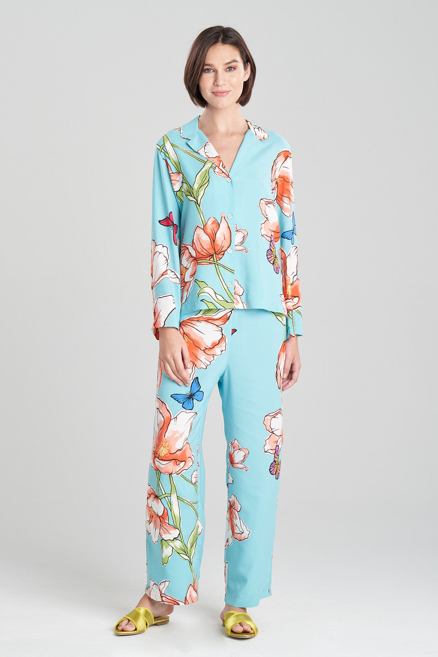 Wild Poppy Notch PJ - sea glass