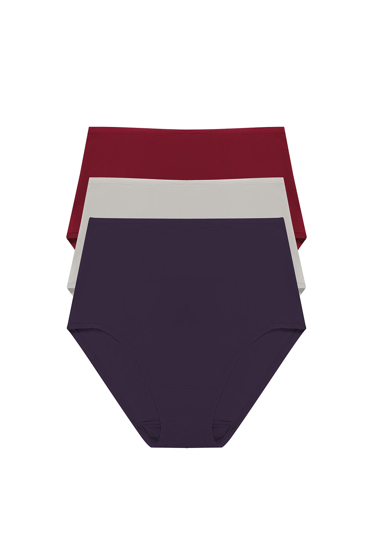 Bliss Bare Cotton High Waist Brief 3-Pack