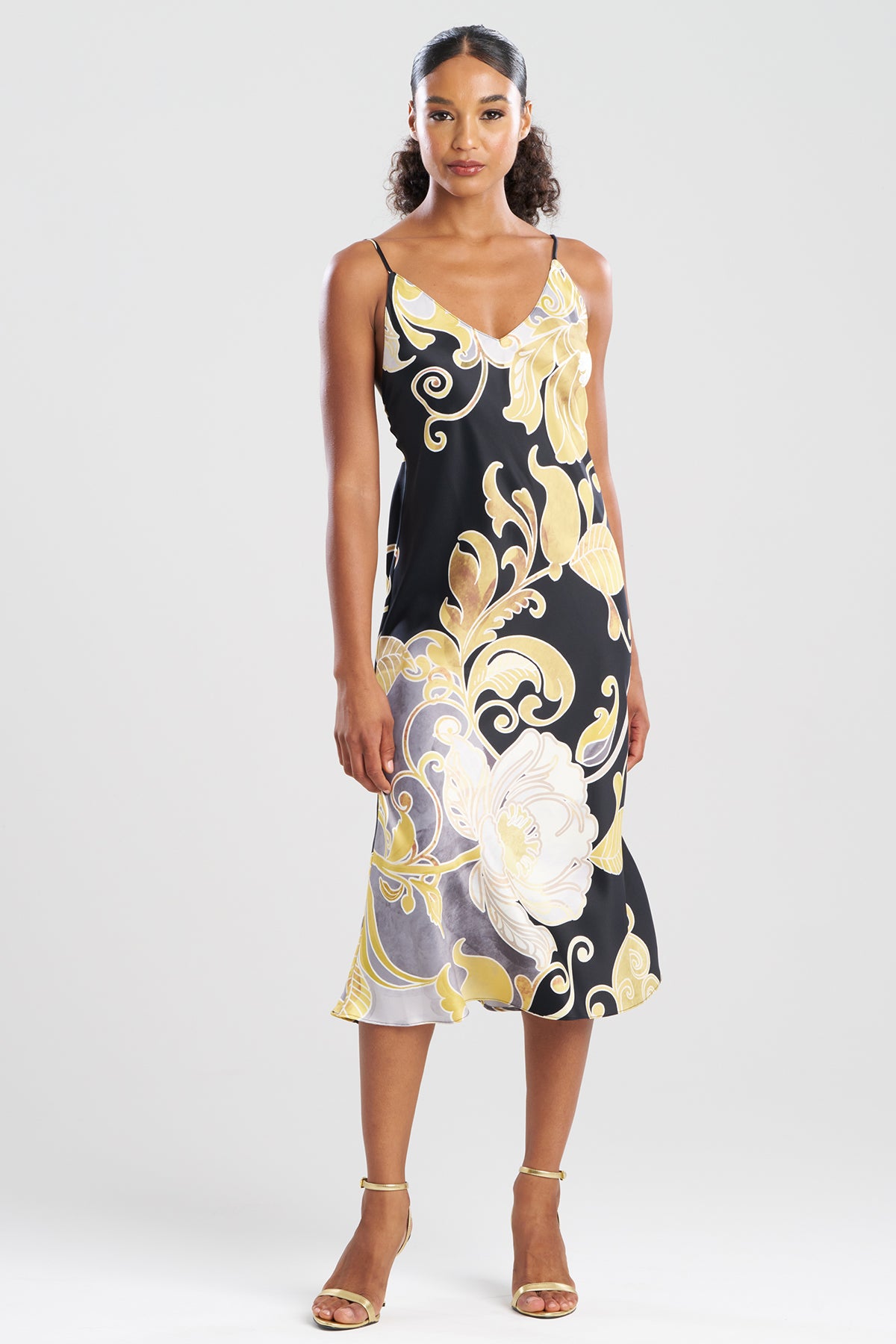 Deco Printed Charmeuse Slip