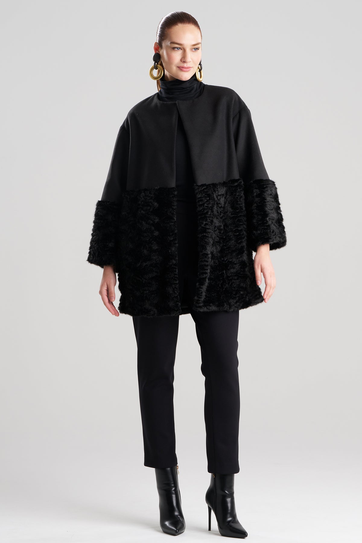 Felt Astrakhan Coat
