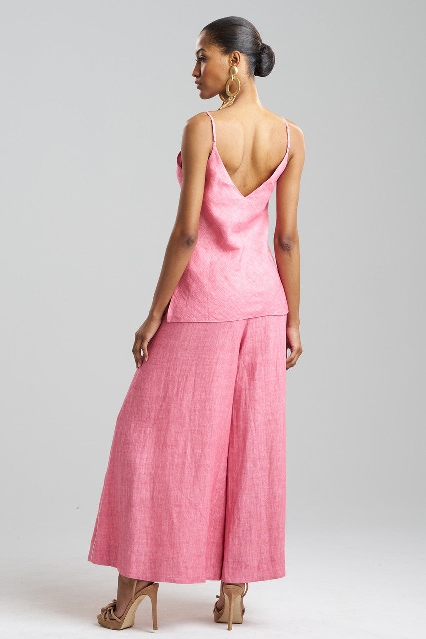 Luxe Linen Embroidered Cami