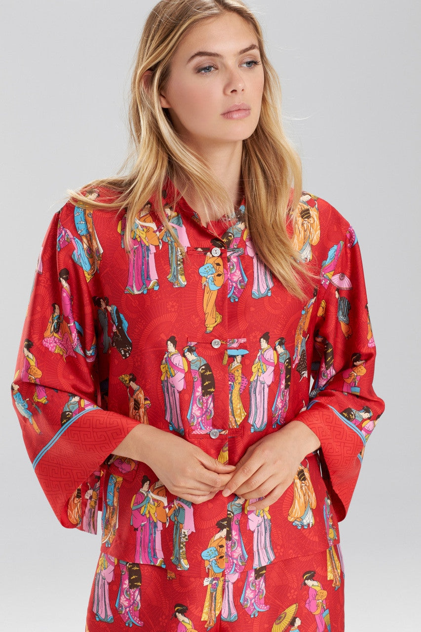 Geisha PJ - red