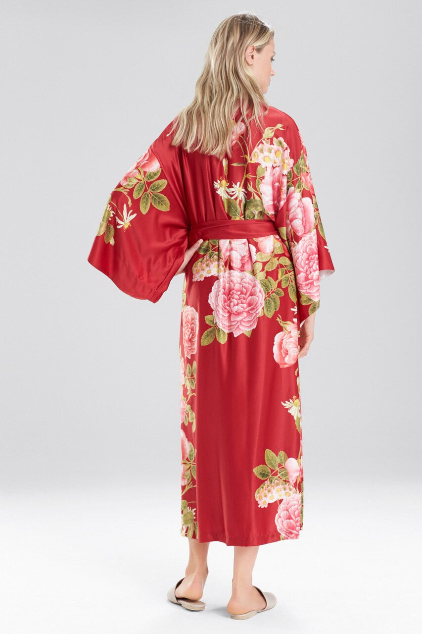 Mandarin Robe - red
