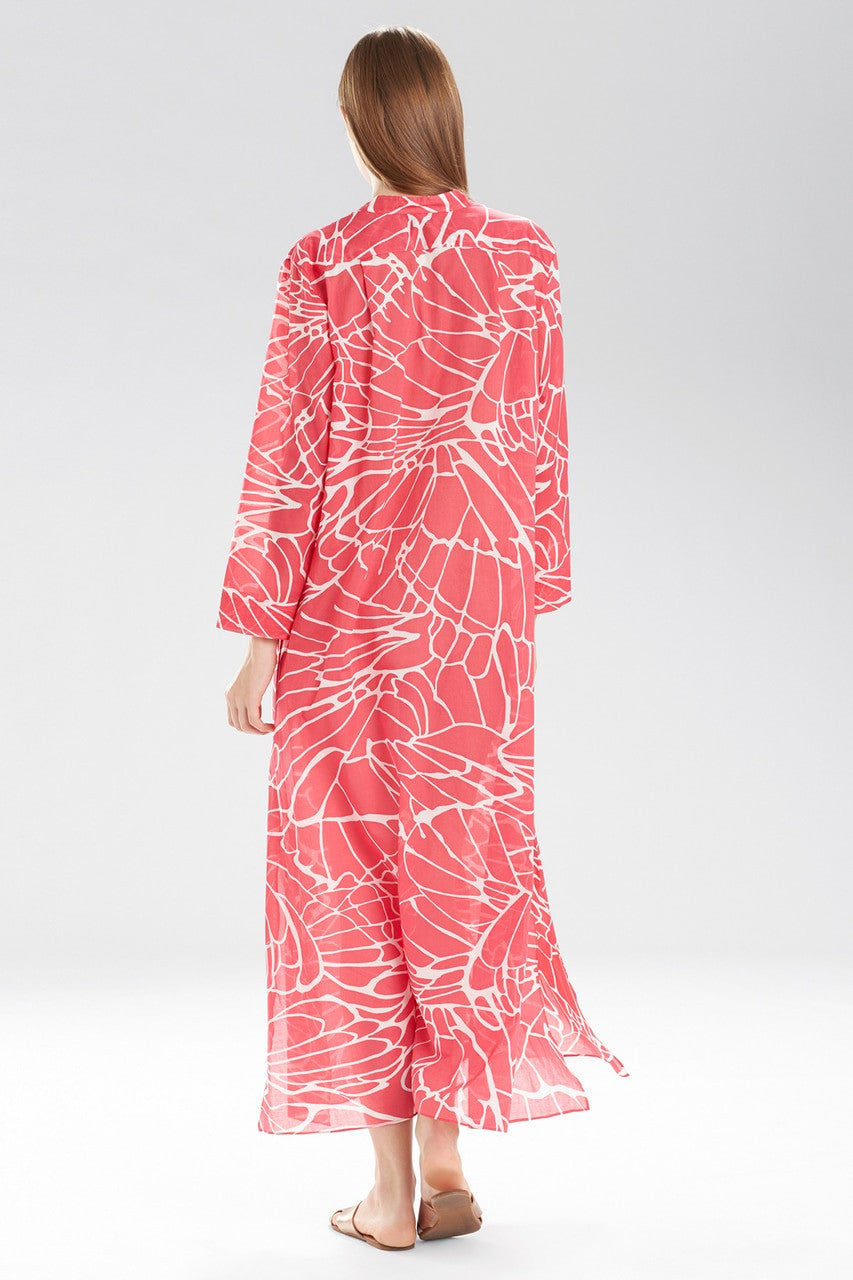 Abstract Butterfly Long Sleepshirt