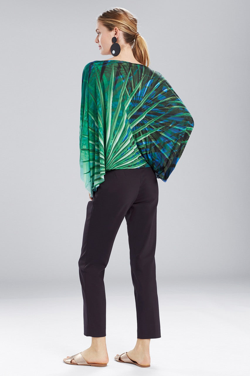 Palm Poet Sleeve Top - multi