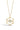 Indochine Spirit 14k Evil Eye Bamboo Hexagon Frame Diamond Necklace