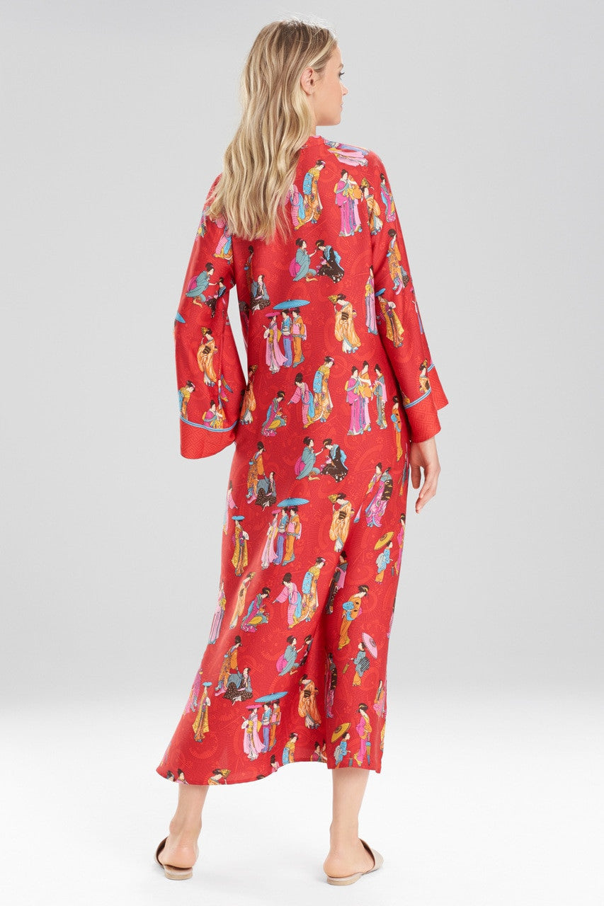 Geisha Caftan - red