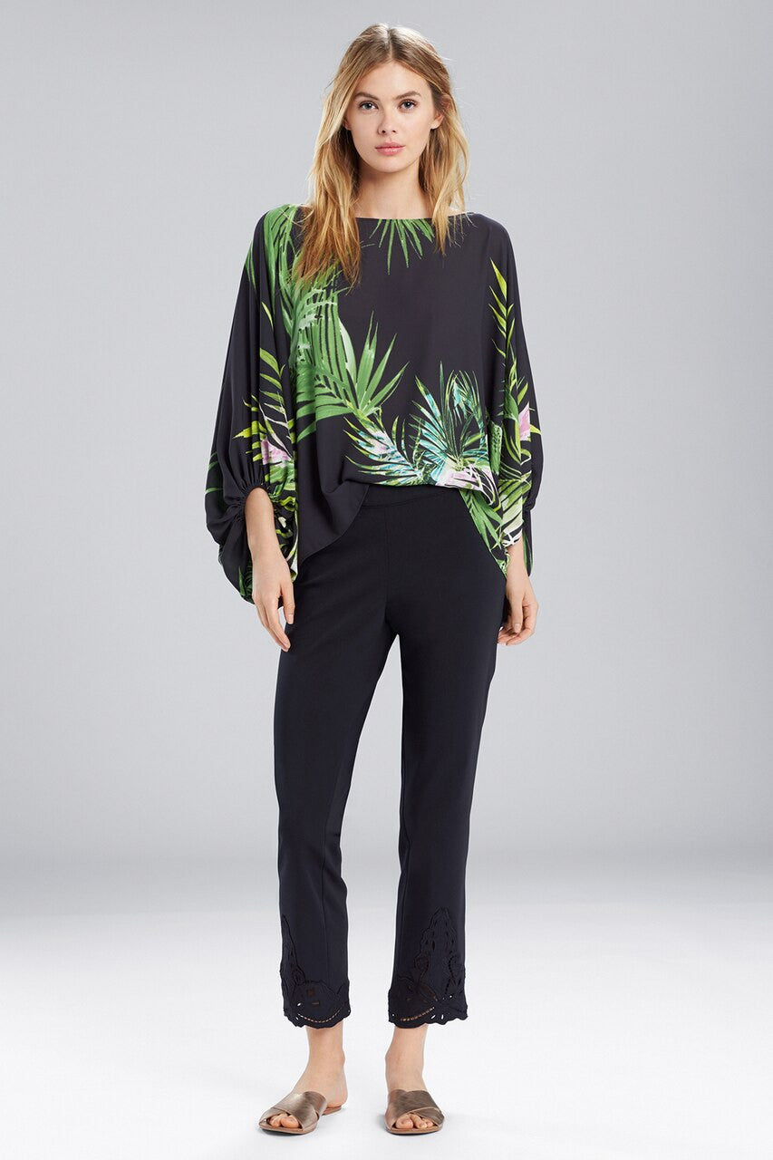 Orchid Poet Sleeve Top