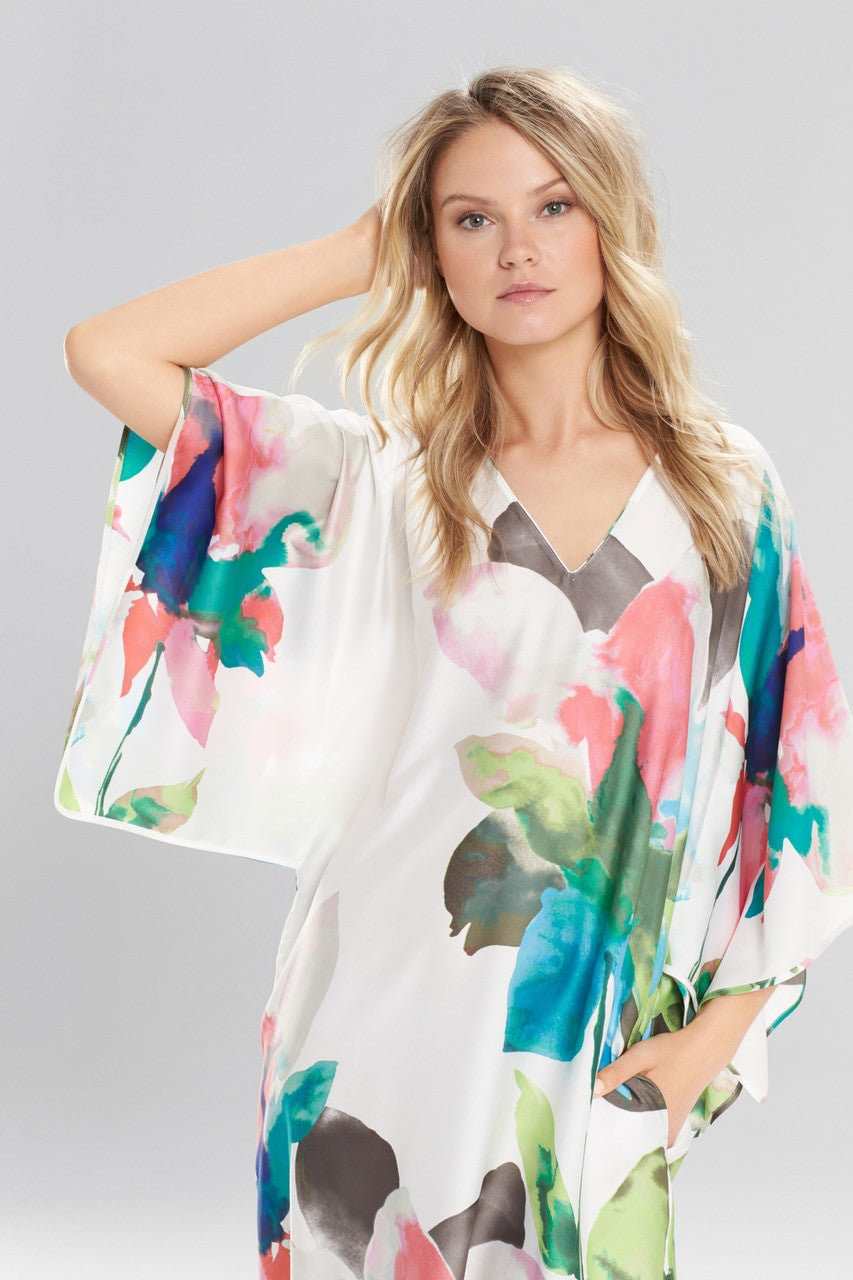 Water Lily Caftan - multi