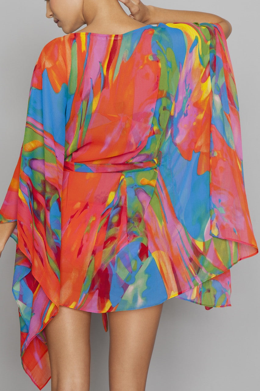 Round Neck Short Caftan - bengal