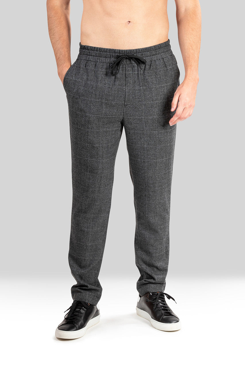 Charcoal Glen Plaid