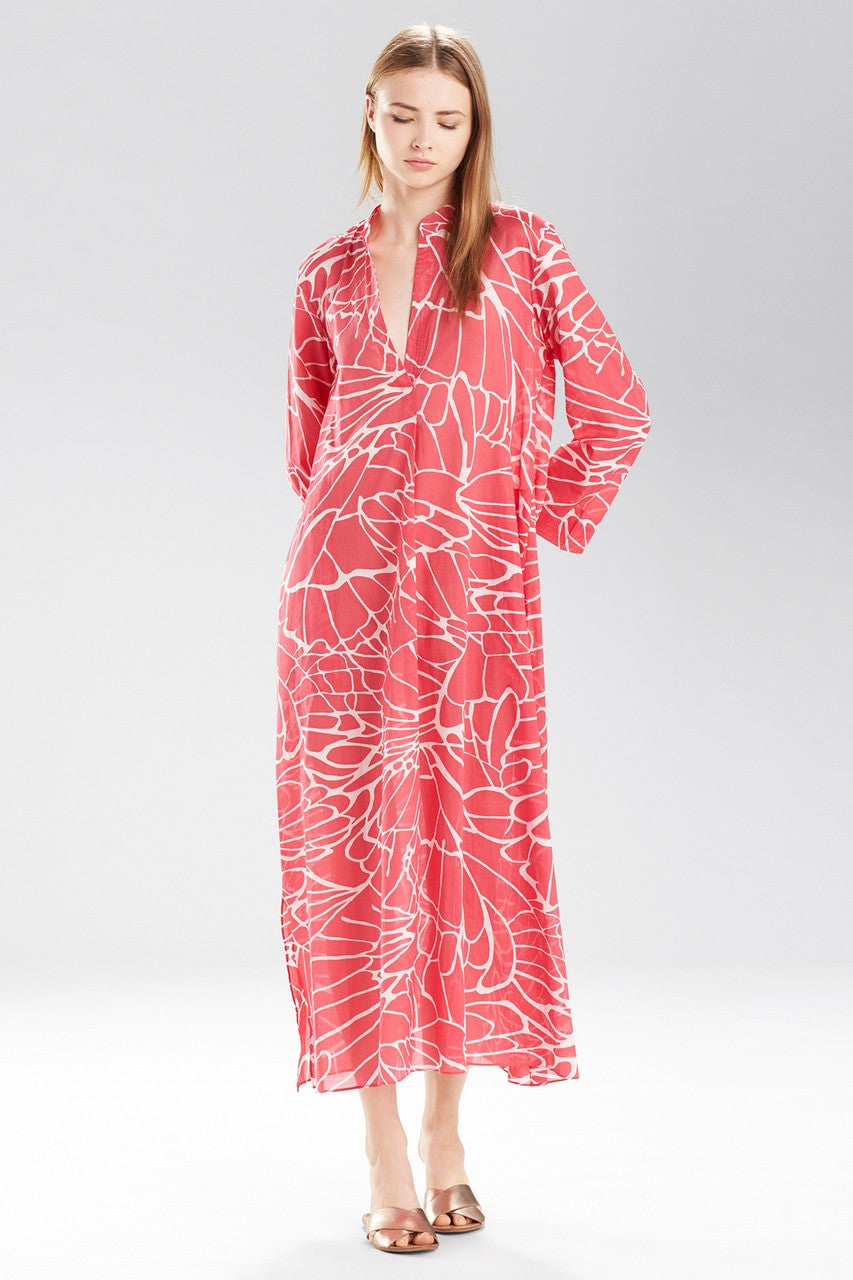 Abstract Butterfly Long Sleepshirt