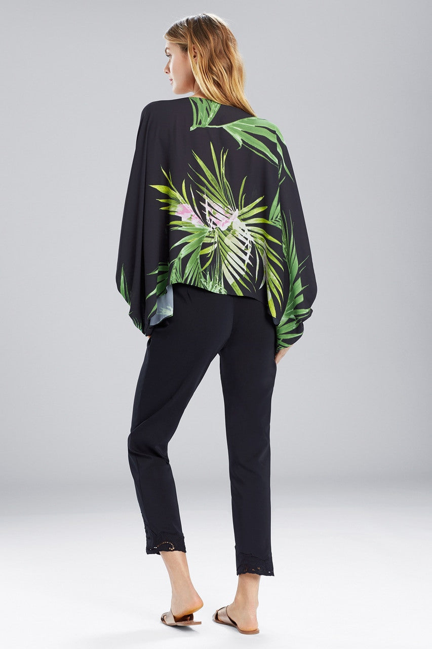 Orchid Poet Sleeve Top