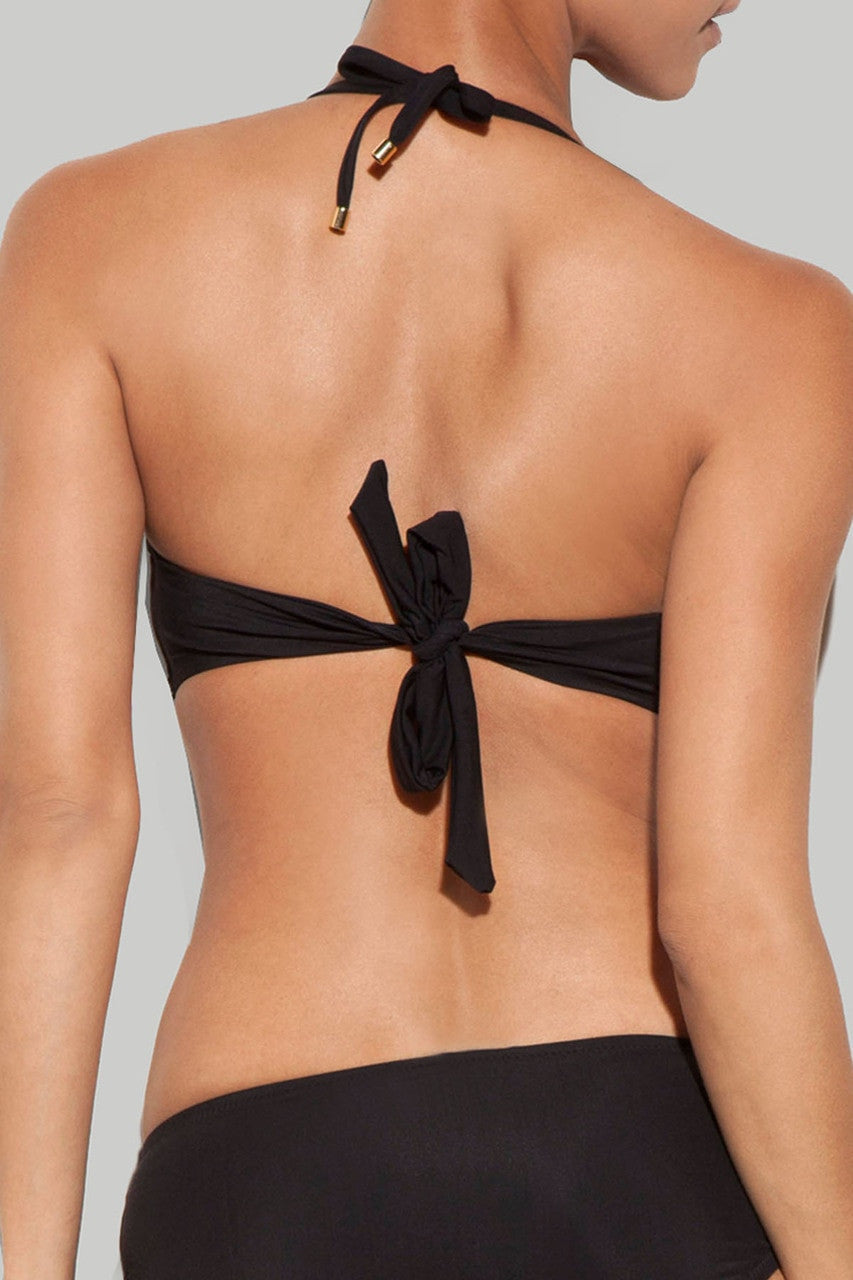 Origami Bandeau - Black