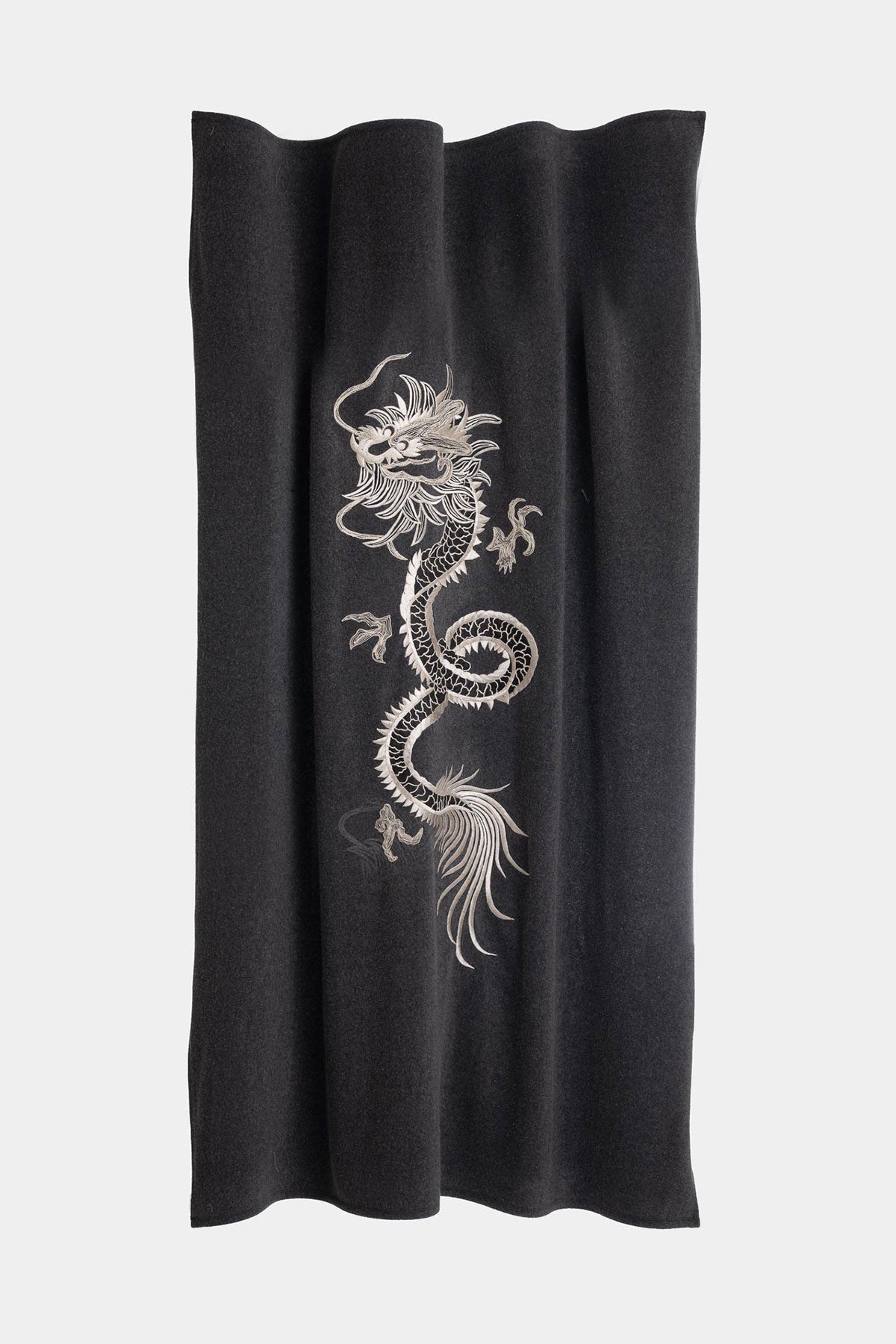 Kham Embroidered Dragon Blanket