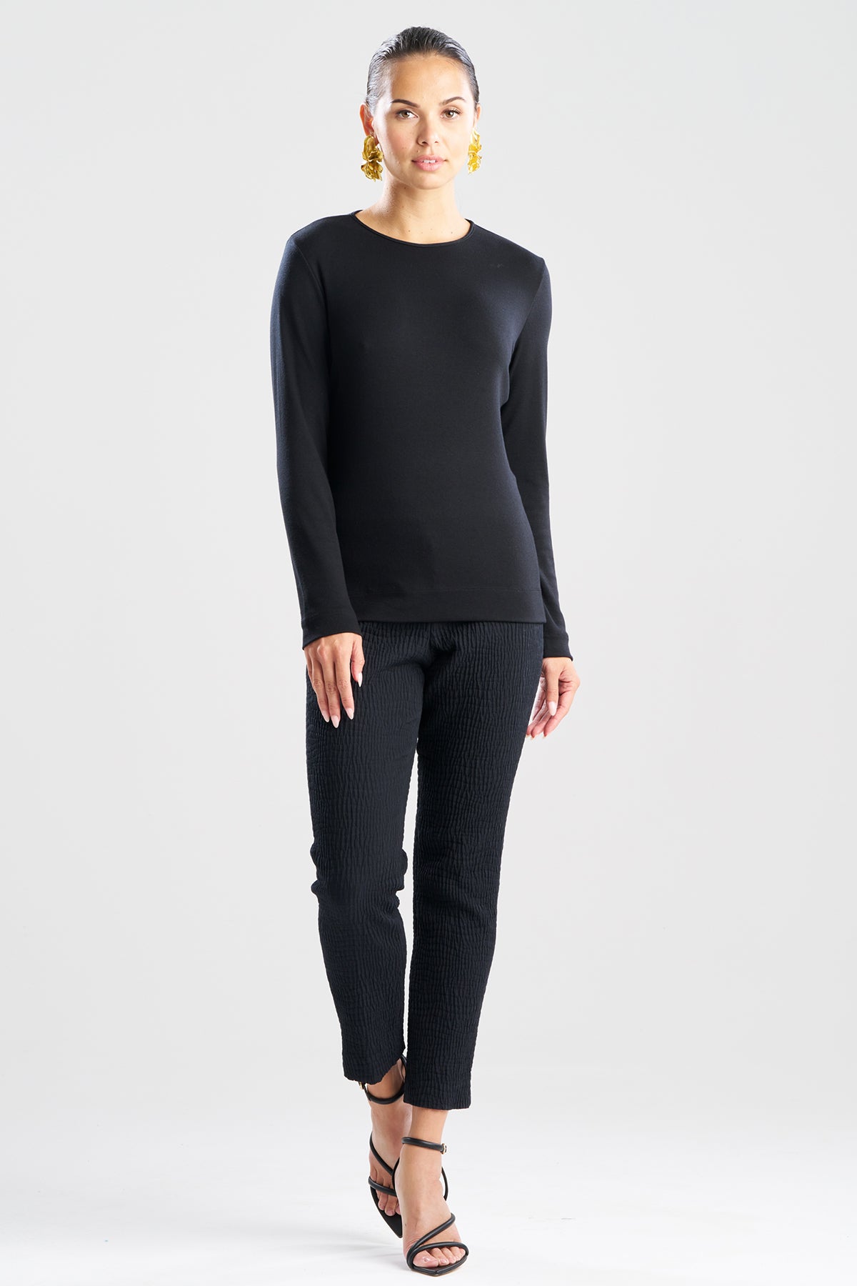 Layering Jersey Long Sleeve Crew Neck