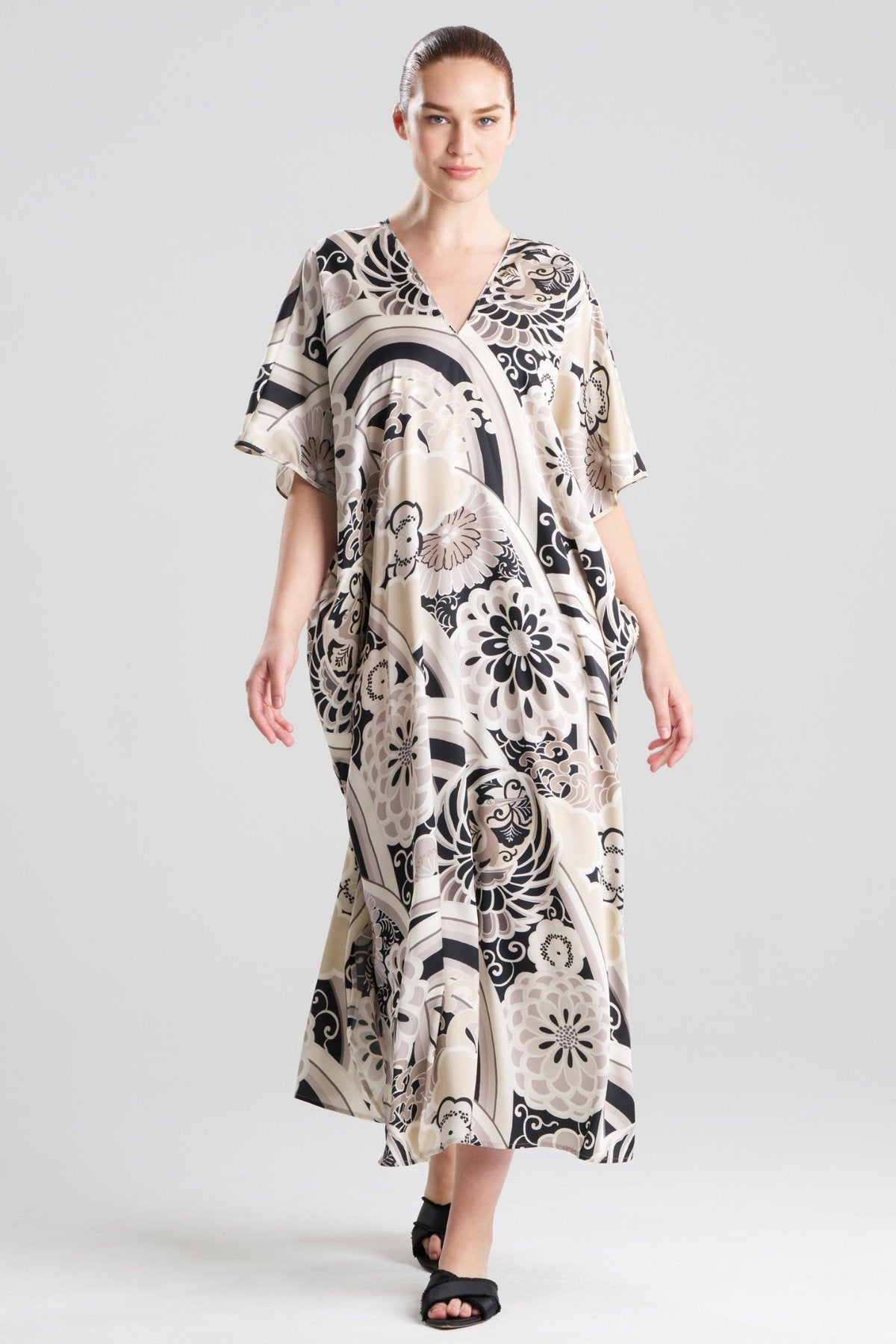 Medallion V-Neck Caftan