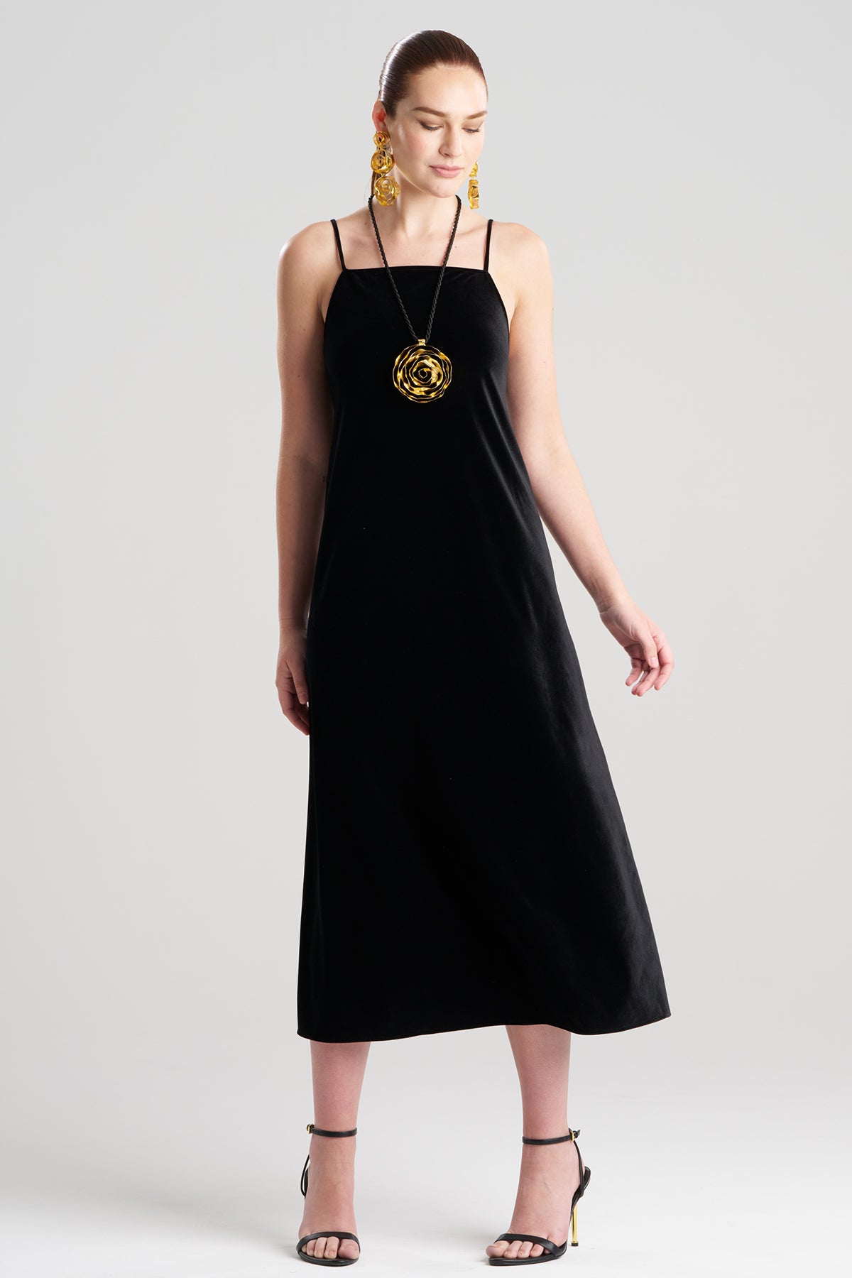 Natalie Velvet Slip Dress