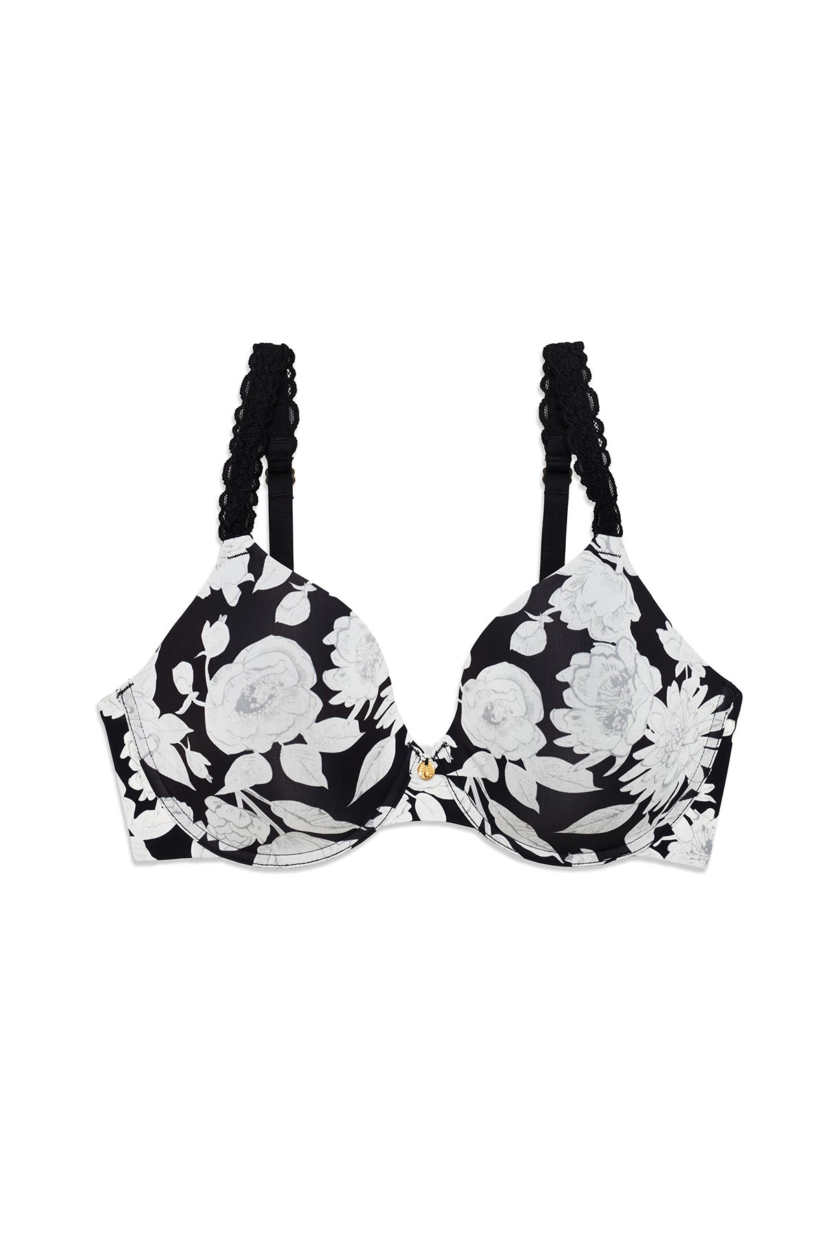 Pure Luxe Custom Coverage Contour Underwire Bra