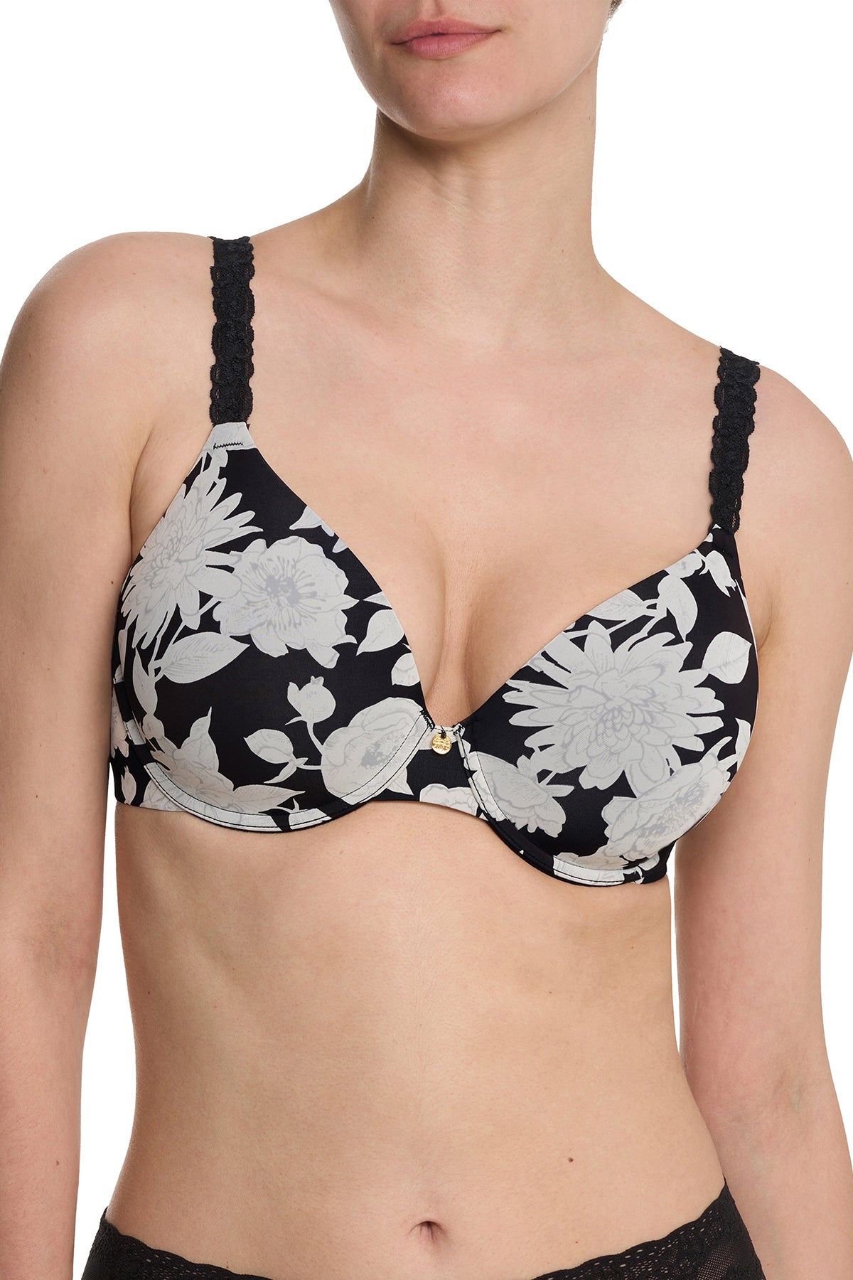 Pure Luxe Custom Coverage Contour Underwire Bra