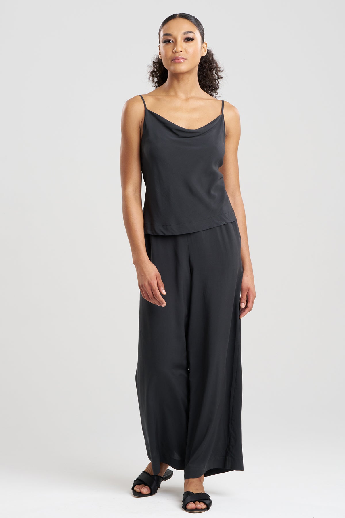 Sleek Silk Modal Cowl Cami PJ