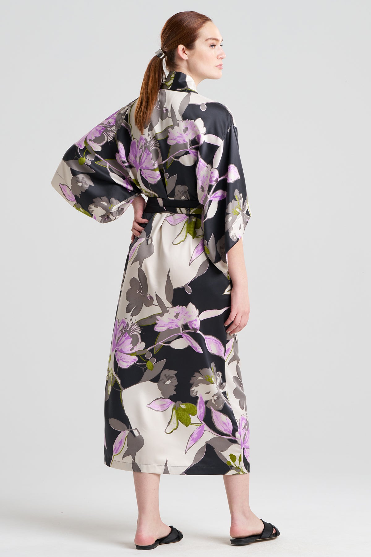 Tsubaki Satin Robe